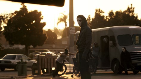 Purgers and Hunters, from "The Purge: Anarchy" (2014)